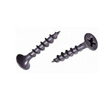 Саморез гипсокартон/дерево черный 3,5х16 | код screw-GD-16-sht | Крепдил