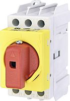 Разъединитель нагрузки (желто-красный) LAS 25 3р 1-0 25A | код 004661012 | ETI
