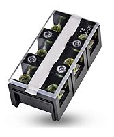 Блок зажимов ТС-1504, 150А, 4 клеммные пары, IP30 (ЭТ) | код ET514159 | Электротехник