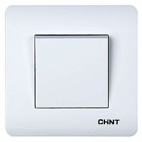 1-клавишный проходной выключатель 10А 250В (CHINT) | код 715378 | CHINT