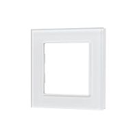 Рамка стеклянная FRM-GLARE-GS-1-WH Arlight 043786