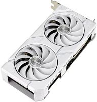 Видеокарта Asus PCI-E 4.0 DUAL-RTX4060-O8G-EVOWHITE NVIDIA GeForce RTX 4060 8Gb 128bit GDDR6 2505/17000 HDMIx1 DPx3 HDCP Ret | код 2058072 | Asus