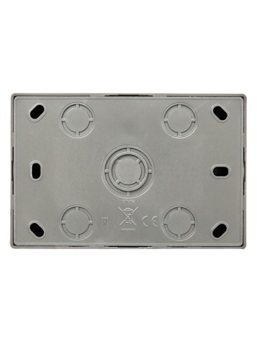 Розетка 2-м ОП LETO с заземл. закрытый корпус ПБТ платина LEZARD 752-3500-127B фото 3 Розетка 2-м ОП LETO с заземл. закрытый корпус ПБТ платина LEZARD 752-3500-127B фото 3