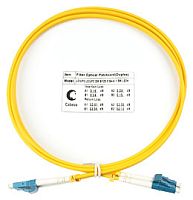 Cabeus FOP(d)-9-LC-LC-5m Шнур оптический duplex LC-LC 9/125 sm 5м LSZH | код 7346c | Cabeus