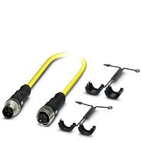 Кабель для датчика / исполнительного элемента SAC-HZ-4P-M12MS/ 0,5-542/M12FS | код 1409559 | PHOENIX CONTACT