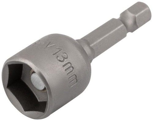 Насадка для шурупов и болтов с 6-грголовкой Профи d=13 мм, L=48 мм | код 57942 | FIT фото 2