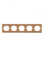 Рамка 5-м Mira горизонт. ясень LEZARD 701-4700-150