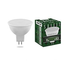 Лампа светодиодная LED 9вт 230в GU5.3 теплый (SBMR1609) | код 55084 | SAFFIT