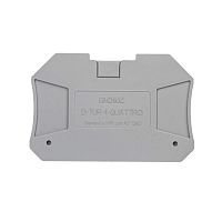 Изолятор торцевой для клеммы TUR-4-QUATTRO | код D-TUR-4-QUATTRO | DKC