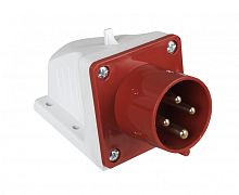 Вилка 525 стационарная 3Р+РЕ+N 32А 380В IP44 HLT | код 083-03-45 | HLT