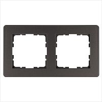 Рамка G-Flex 2-постовая, цвет Мокко | код G1102Z | Jasmart