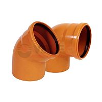 Отвод 67.5 градусов 160мм для наружной канализации | код 30107160 | VALFEX
