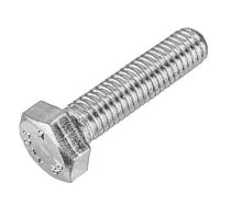 Болт DIN933 М6х20 шестигранная голова полная резьба оцинкованный (100 шт) | код 27120-0 | FIT