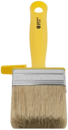 Макловица натуральная светлая щетина пластиковый корпус полая ручка "мини" 30х70мм FIT 01641 фото 5 Макловица натуральная светлая щетина пластиковый корпус полая ручка "мини" 30х70мм FIT 01641 фото 5