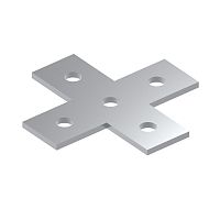 Пластина Х-образная 5 отверстий HDZ Промрукав | код PR08.8809 | ПРОМРУКАВ