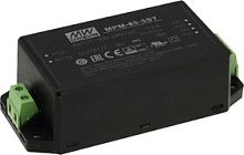 Источник питания AC-DC, 65Вт, вход 80…264В AC, 47…63Гц / 113…370В DC, выход 24В/2710мА, КПД 93%, ток утечки <100мкА/264В AC, изоляция 4000В AC, в корпусе 109х52х33.5мм, -30…+80С, клем. колодка | код MPM-65-24ST | MeanWell