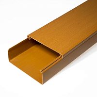 Кабель-канал бук 2-й замок в п/э 100х40 мм (8 м/уп) Промрукав | код PR03.0206 | ПРОМРУКАВ