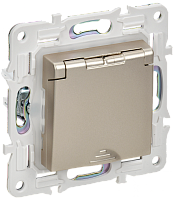 SKANDY Роз. з/к/ш кр. 16А IP44 SK-R11Sh шамп. IEK | код SK-R16-16-44-K37 | IEK