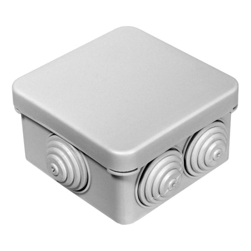 Коробка распределительная 40-0200м для о/п безгалогенная (HF) 70х70х40 (8шт/уп) Промрукав | код 40-0200м | ПРОМРУКАВ