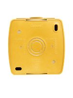 Ната Розетка с заземлением с крышкой керамика ольха | код 710-0700-123 | LEZARD