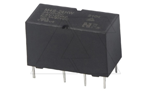 Реле M4S-24HW, 2CO, 3A(30VDC), 24VDC, для печатных плат, IP67 | код M4S24HW | Forward Relay Реле M4S-24HW, 2CO, 3A(30VDC), 24VDC, для печатных плат, IP67 | код M4S24HW | Forward Relay