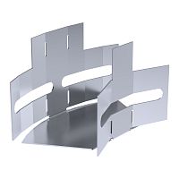 Угол горизонтальный изменяемый 0-45 градусов Стандарт INOX (AISI 316) 50х50 Промрукав | код PR16.3613 | ПРОМРУКАВ