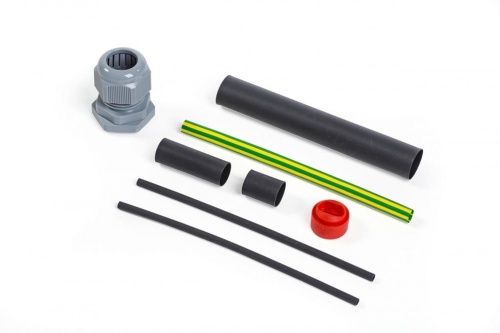 Термоусаживаемый набор СE25-01 для подключения греющего кабеля к коробке | код 040466-000 | Raychem