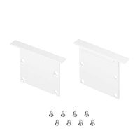 Заглушка LINIA49-F-S WHITE глухая (Arlight, Металл) | код 41882 | Arlight