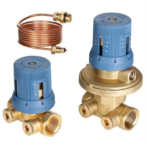 Автоматич. регулятор перепада давл. в компл. с запорно-регулировочным клапаном, 1/2" 50-300 mBar | код. VT.040.G.30004 | VALTEC Автоматич. регулятор перепада давл. в компл. с запорно-регулировочным клапаном, 1/2" 50-300 mBar | код. VT.040.G.30004 | VALTEC