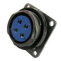 Разъём быстроразъёмный SZC FQ24-4pin ZK, 4-х контакнтый | код 106993 | SZC