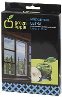 Сетка москитная для окон 130х150см (сетка + крепеж. лента) GBN001 | код. Б0032057 | Green Apple