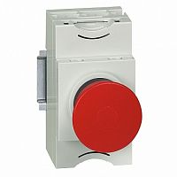 Кнопка  Osmoz 40 мм²  IP66,  Красный |  код.  023874 |  Legrand