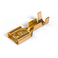 Разъем плоский неизолир. РП-М 2,5-(6,3) (КВТ) | код 59139| КВТ