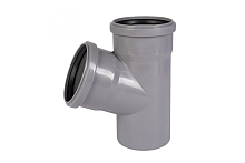Тройник канализационный 67 град. 75х50 | код 113310 | Ostendorf
