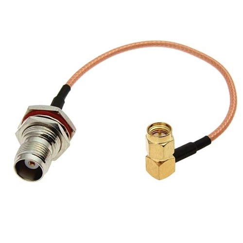 Разъём высокочастотный RUICHI SMA-JW-1.5-316-15CM-TNC-KY-1.5, длина 15 см | код 104922 | Ruichi