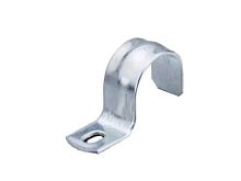 Скоба металлическая однолапковая d 38-40 мм (уп./50шт.) HLT | код 084-25-010 | HLT