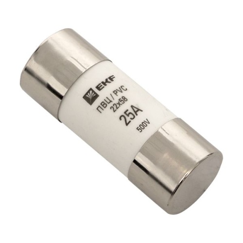 Плавкая вставка цилиндрическая ПВЦ (22х58) 25А PROxima | код pvc-22x58-25 | EKF фото 2