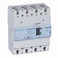 Автоматический выключатель DPX3 250 - термомагнитный расцепитель - 50 кА - 400 В~ - 4П - 160 А | код. 420277 | Legrand 
