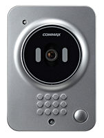 Одноабонентная вызывная аудио панель с возможностью двухсторонней аудио связи | код DRC-41QC SIL | Commax