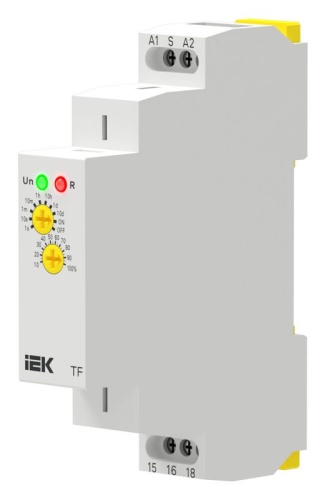 Реле задержки выключения TF 1 контакт 230В AC IEK CTR-430-TF-1-10D-A230-C00 фото 3 Реле задержки выключения TF 1 контакт 230В AC IEK CTR-430-TF-1-10D-A230-C00 фото 3