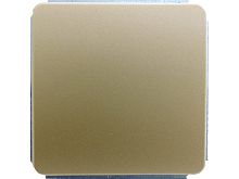 Переключатель одноклавишный в рамку золото | код С1В4-005 | GUSI ELECTRIC