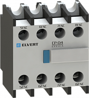 Приставка контактная СP-40 4NO для контакторов CC10 и eTC60 | код CP4-40 | ELVERT