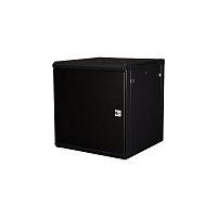 Шкаф телекоммуникационный настен. 19дюйм 12U 635х600х600мм дверь метал. черн. Datarex DR-643101