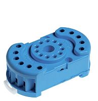 Розетка с винтовыми клеммами (с зажимной клетью) для реле 60.12, таймера 88.12, в комплекте металлическая клипса 090.33 | код 9022SMA | Finder