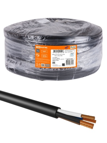 Кабель КГТП-ХЛ 4х0.75-0.66 ГОСТ (бухта 100м) | код SQ0110-0021 | РЭМЗ ТМ Кабель КГТП-ХЛ 4х0.75-0.66 ГОСТ (бухта 100м) | код SQ0110-0021 | РЭМЗ ТМ
