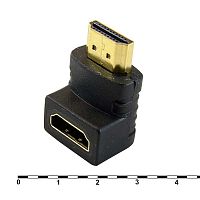 Разъём HDMI/DVI RUICHI HDMI F/M-R (SZC-016), угловой | код 107407 | Ruichi