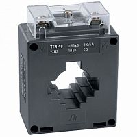 Трансформатор тока  ТТИ 500/5А 5ВА, кл.т. 0,5 | код.  ITT30-2-05-0500 |  IEK