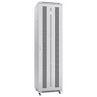 Cabeus ND-05C-47U60/100 Шкаф монтажный телекоммуникационный 19 напольный для распределительного и серверного оборудования 47U 600x1000x2277mm (ШхГхВ) передняя и задняя перфорированные двери, ручка с замком, цвет серый (RAL 7035) | код 7207c (0) Брен