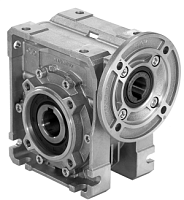 Редуктор червячный Q75 (i=40) вал вх./вых. паз под муфту/30 мм | код BQ75FB07C0MB30 | INNOVARI