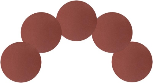 Круги шлифовальные сплошные (липучка), алюминий-оксидные, 125 мм, 5 шт Р 240 | код 39779 | FIT фото 5